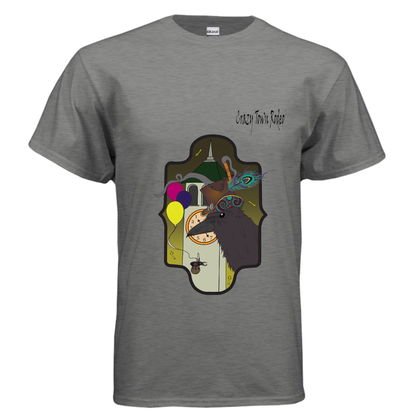 GRAPHITE HEATHER - FRONT