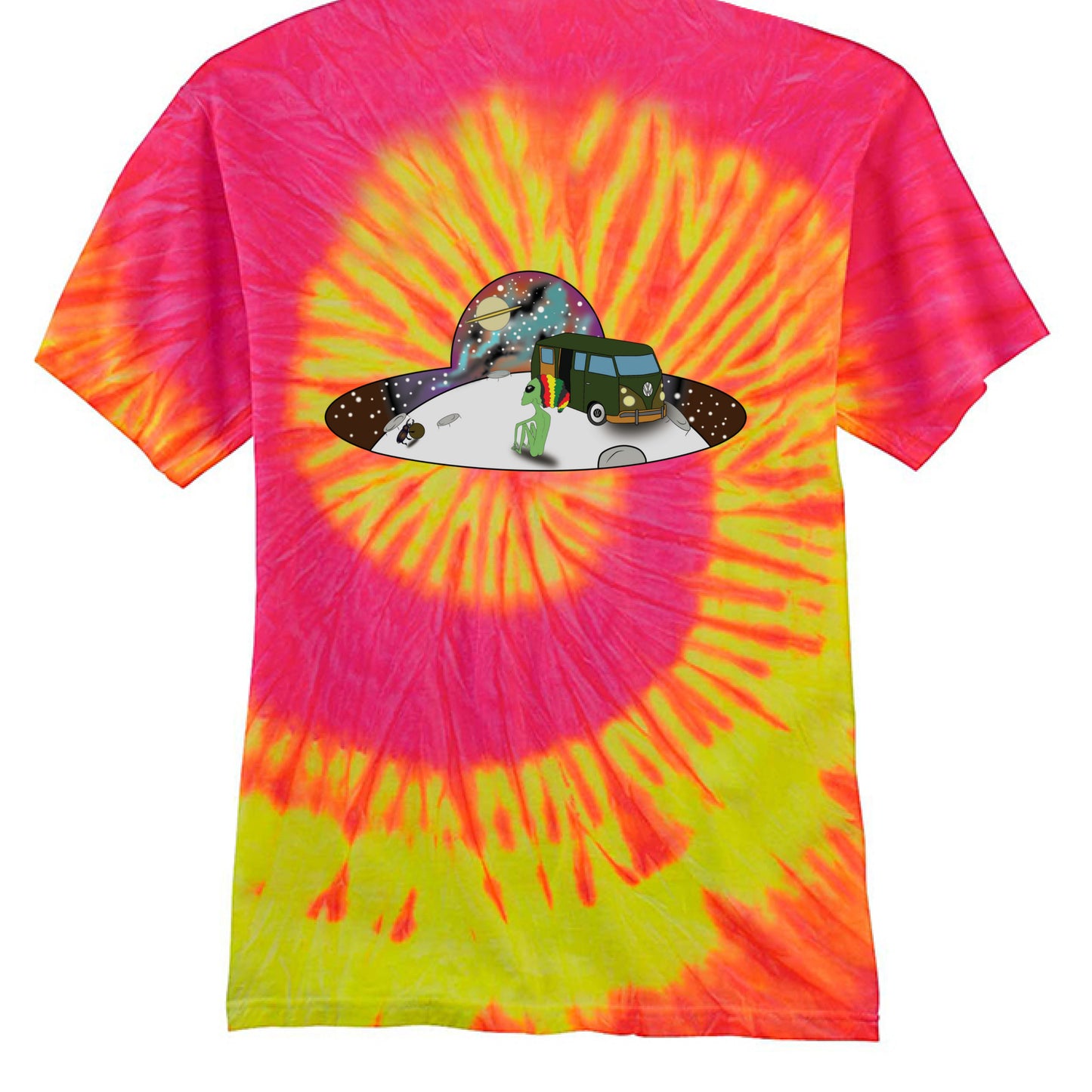 FLUORESCENT SWRL - BACK