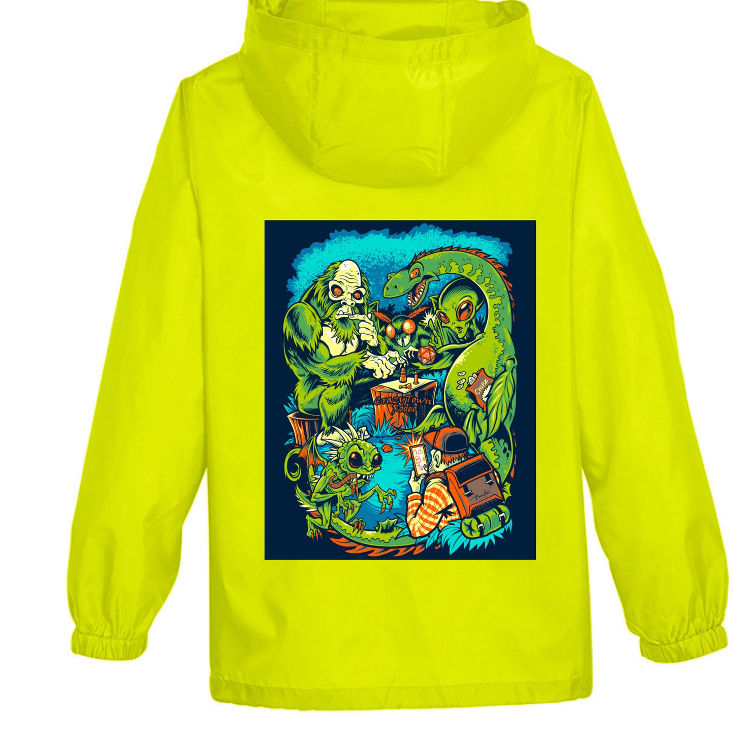 SAFETY YELLOW - BACK