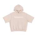 Touchdown Mineral Wash Short Sleeve Hoodie Adult