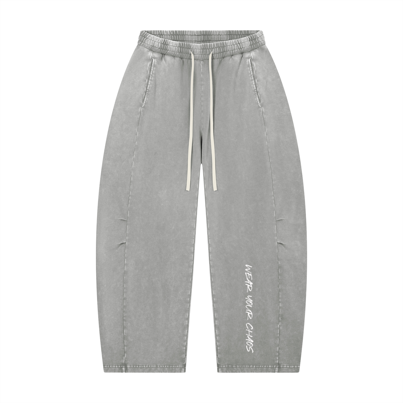 Mineral Wash Barrel Leg Pants Adult