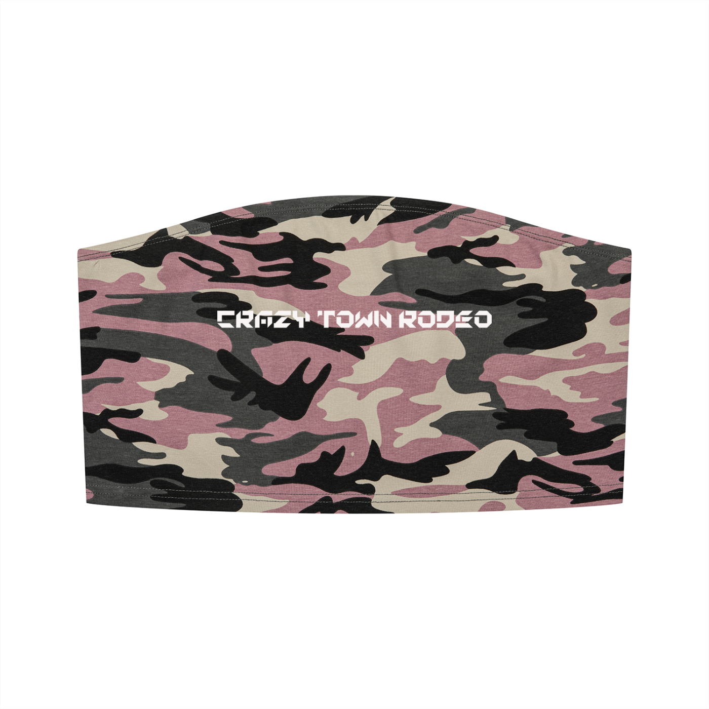 Women’s Camo Cropped Tube Top