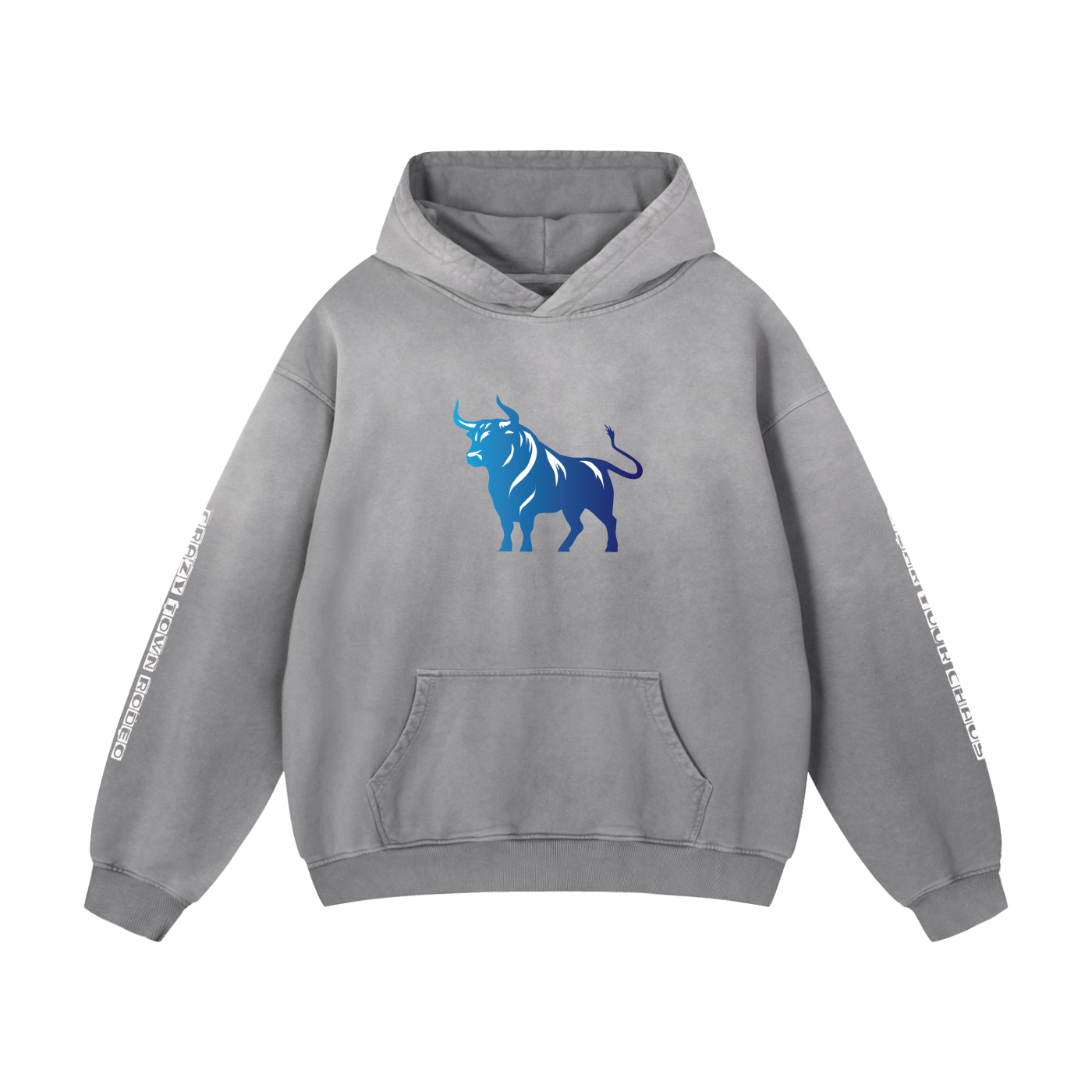 Wear Your Chaos Heavyweight Sunfade Oversized Hoodie Adult