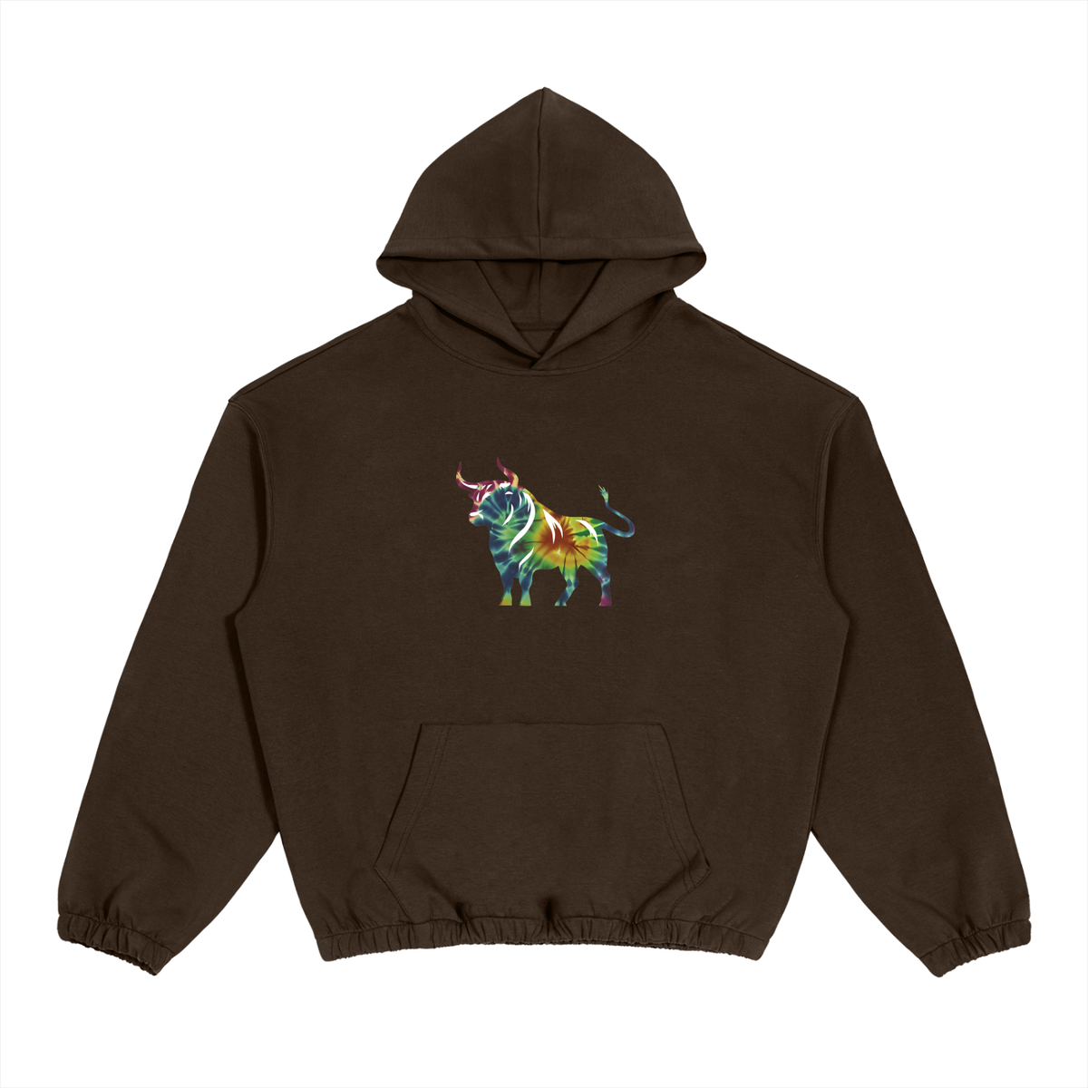Boxy Cinched Hem Hoodie Adult