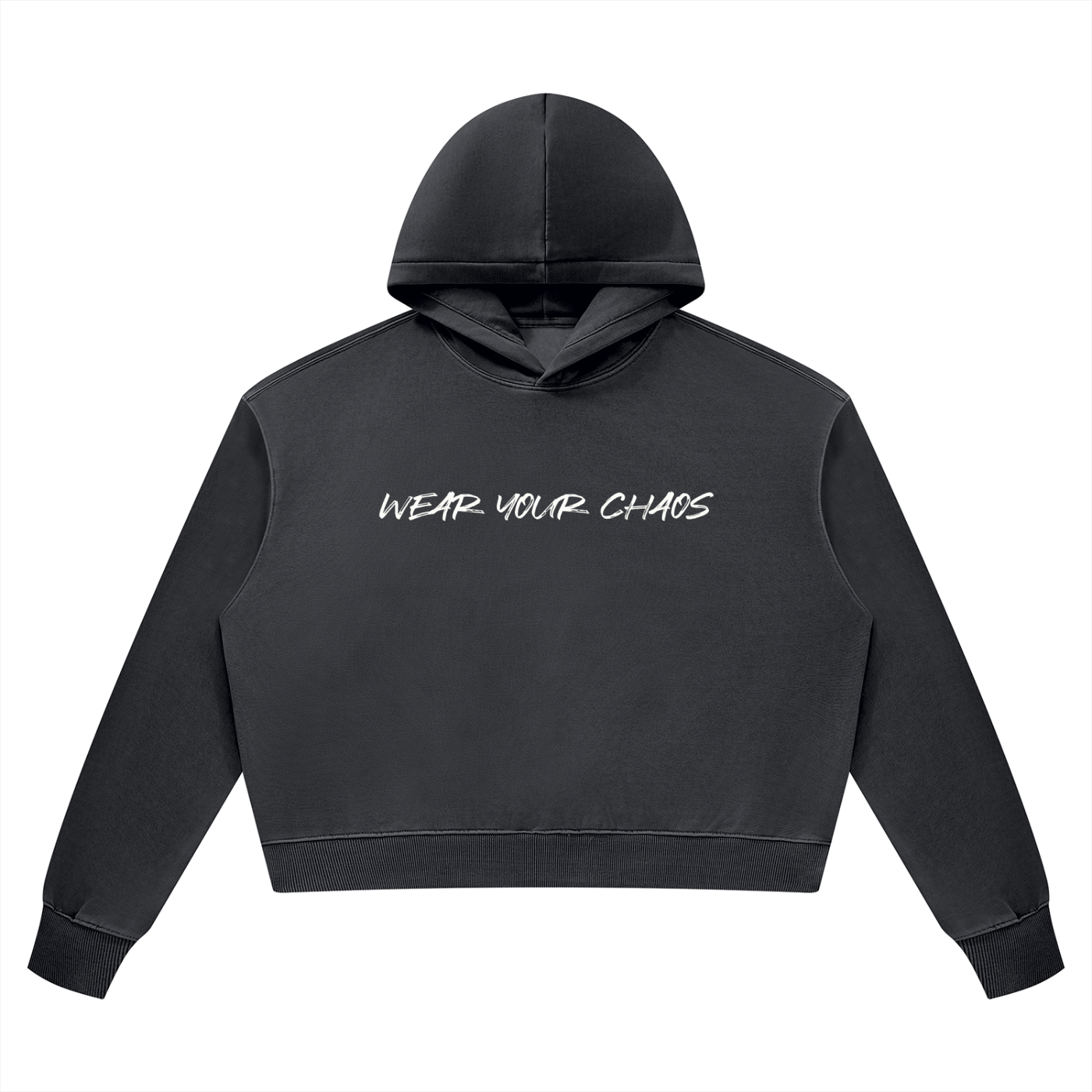 Women’s Vintage Wash Heavyweight Crop Style Hoodie