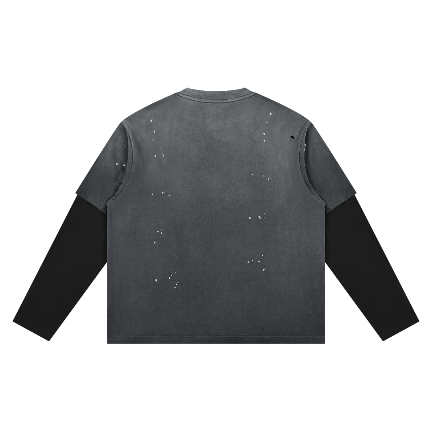 Vintage Wash Distressed Layer T-Shirt Adult Unisex