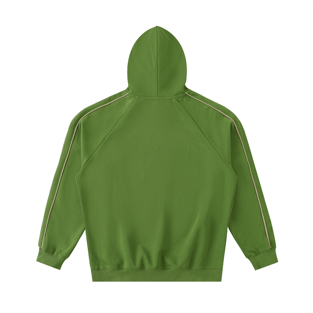 Wear Your Chaos Contrast Piping Raglan Hoodie Adult