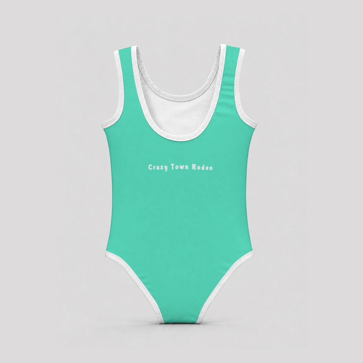 Axolotl Girl's Sleeveless One-Piece Swimsuit
