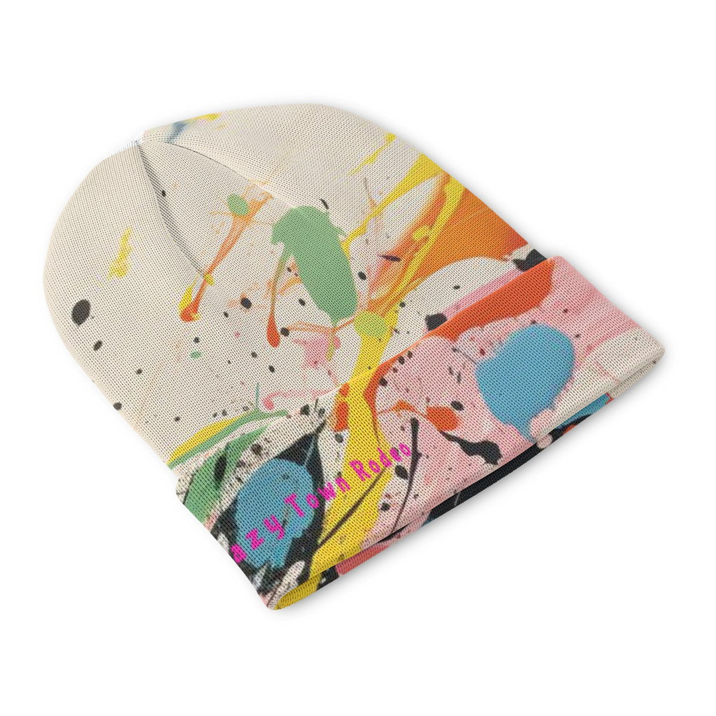 Splatter Knitted Adult Hat