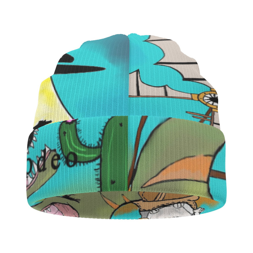 Crazy T- Rex Knitted Hat