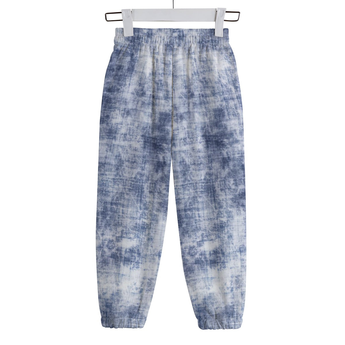 Blue Clouded Kid's Sweatpants
