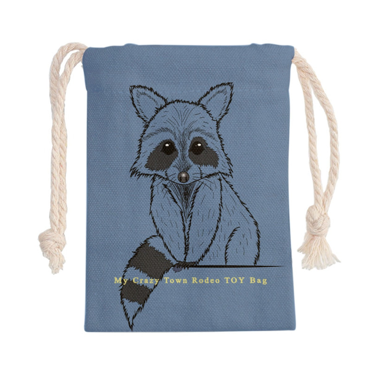 My Crazy Town Rodeo Kid's Raccoon TOY Bag