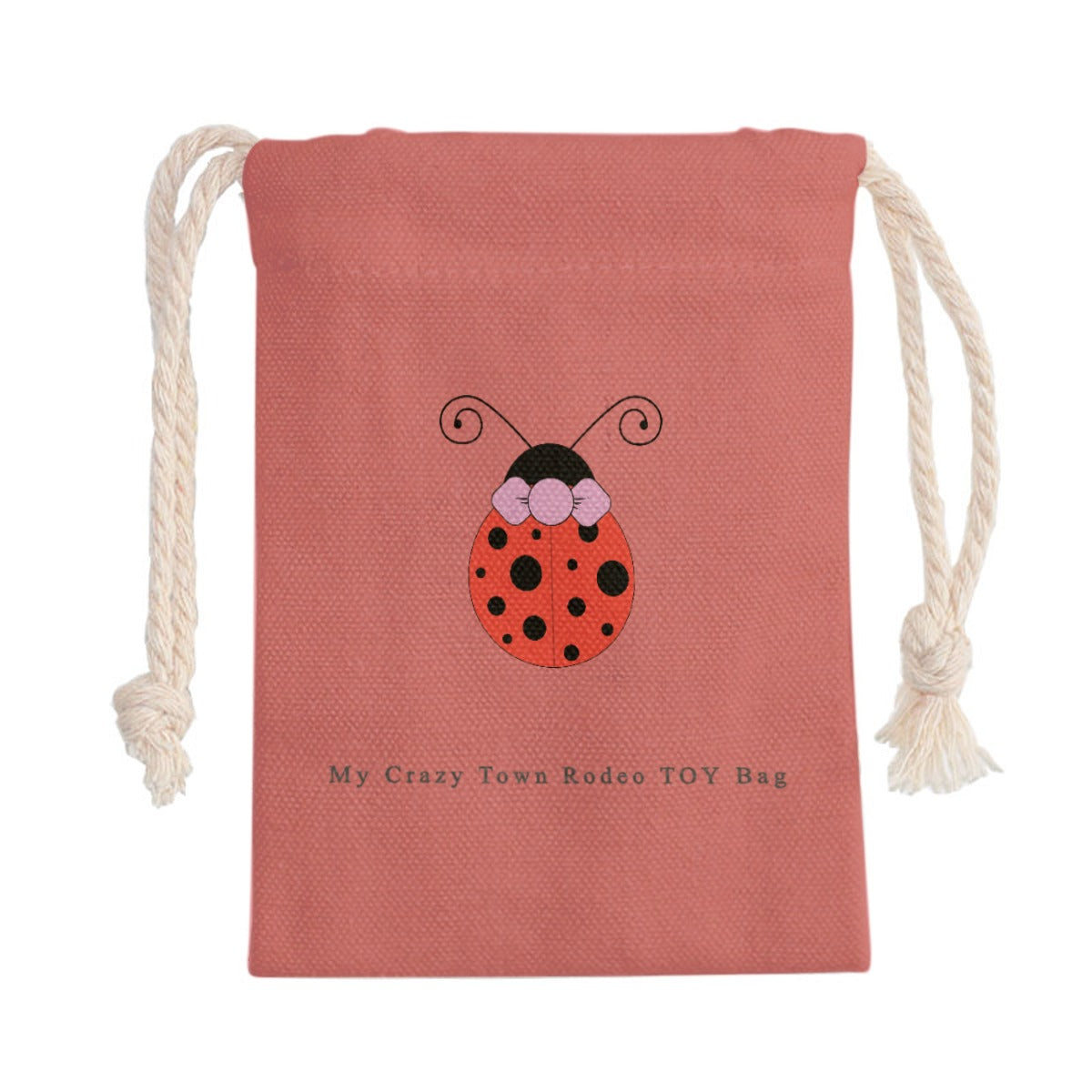 My Crazy Town Rodeo Kid's Ladybug TOY Bag