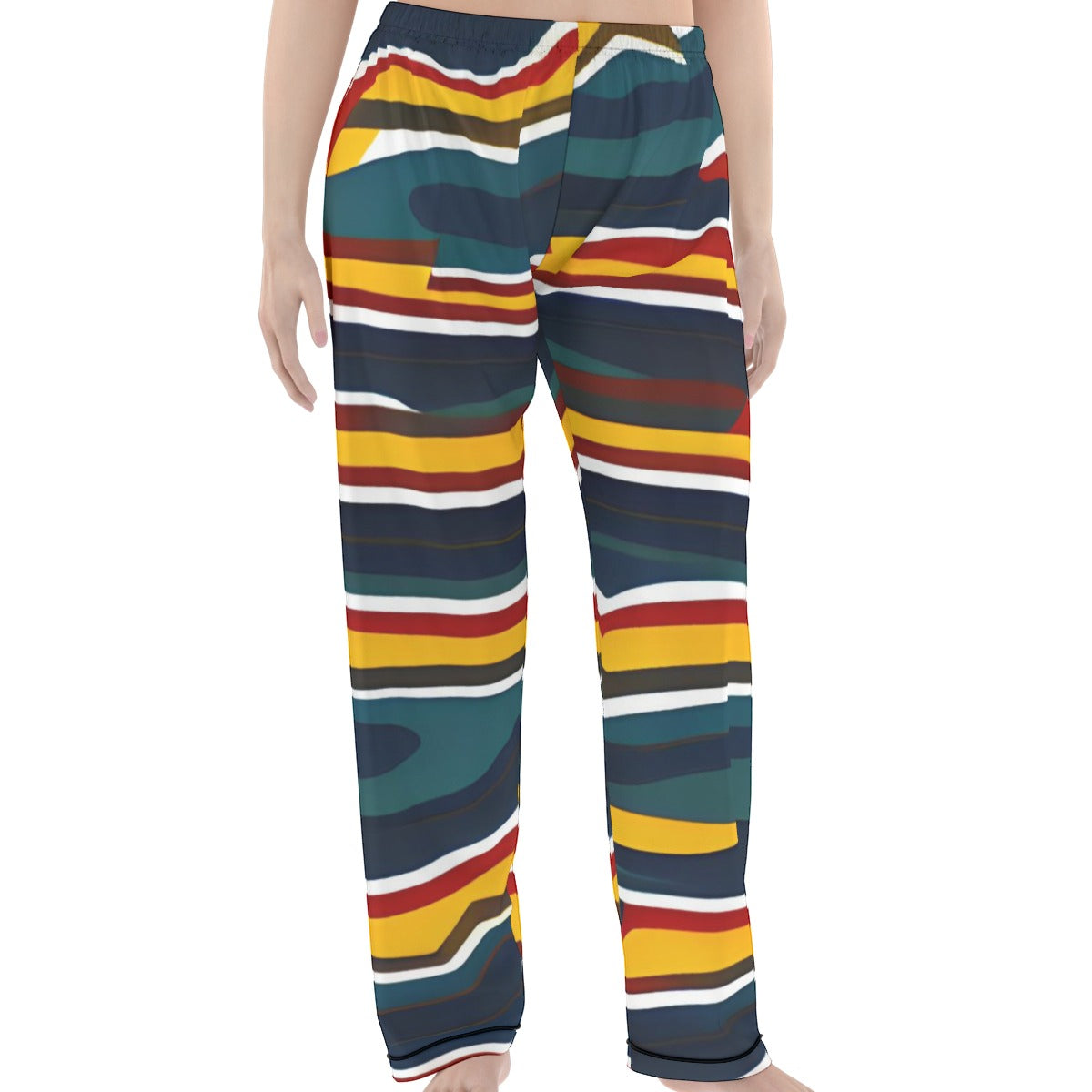 Striped Women's Pajama Set