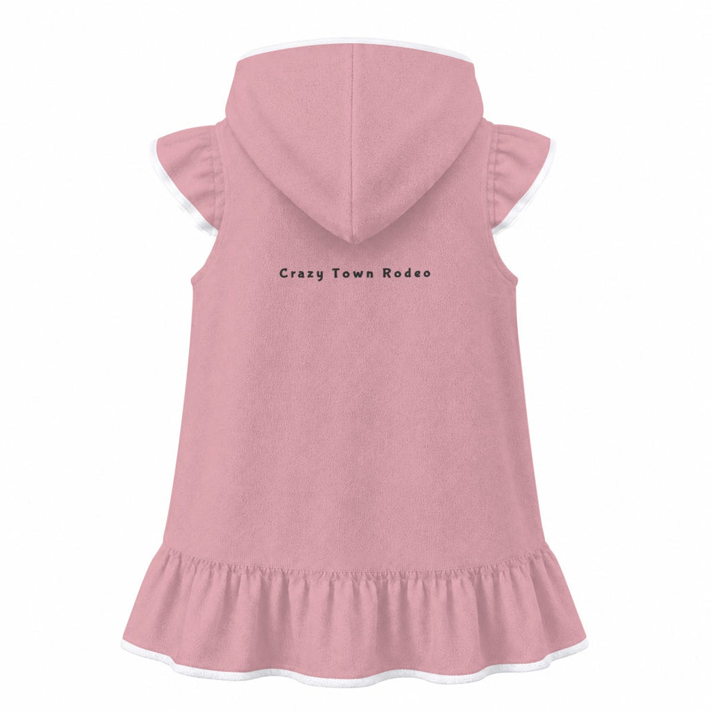 Ladybug Girls' Hooded Beach Cover-Up