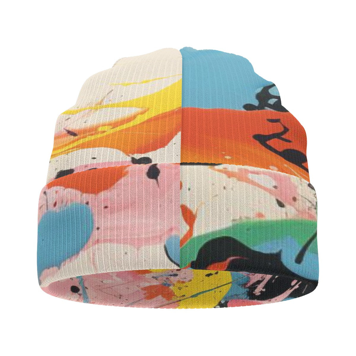 Splatter Knitted Adult Hat