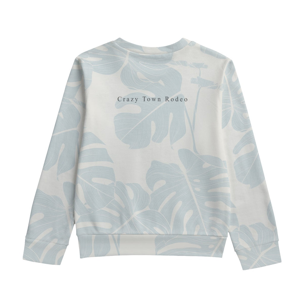 Kid's Raccoon Round Neck Sweatshirt