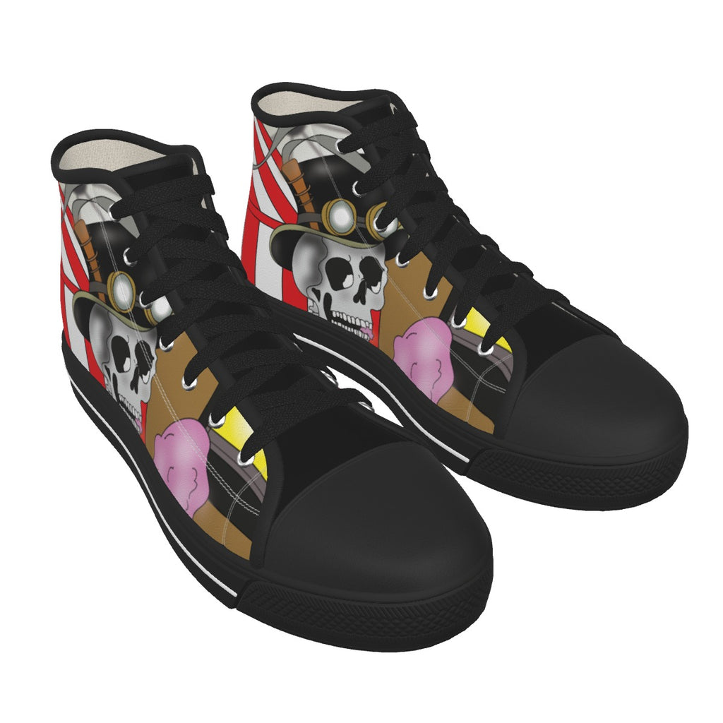 Sweet Treat Men's Black Sole Canvas Shoes
