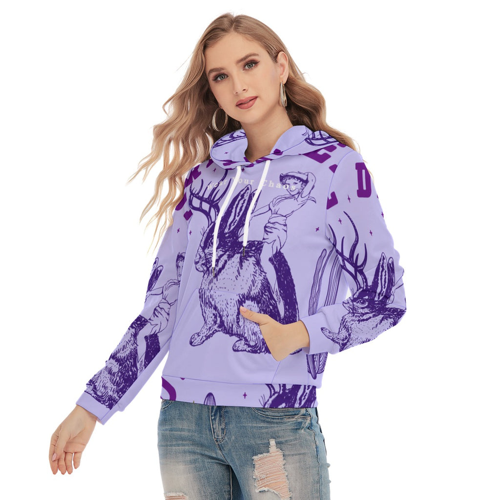 Jackalope Women's Slim Pullover Hoodie