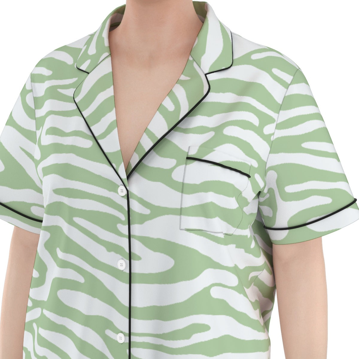 Zebra Print Women's Pajama Set