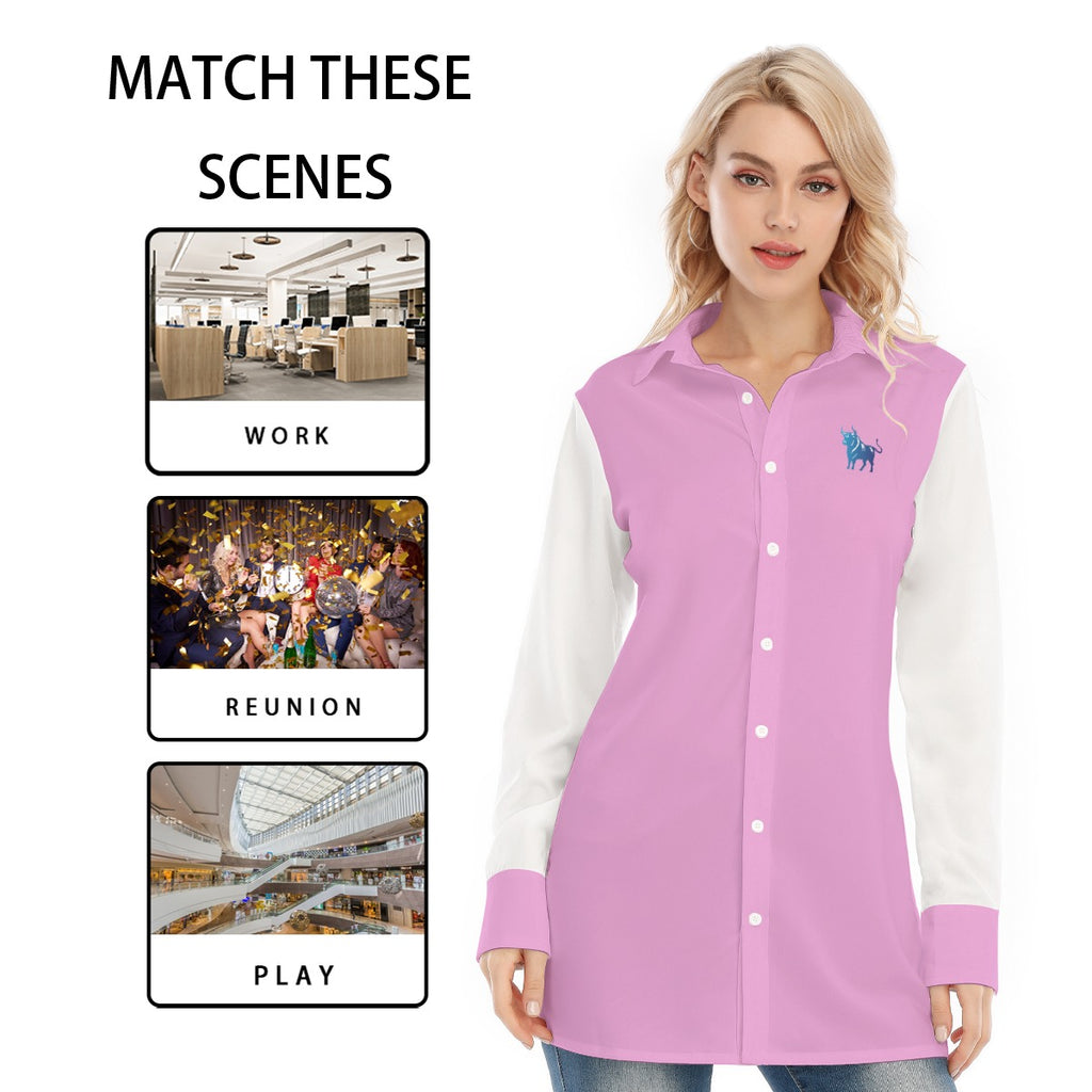 Chaos Bull Women's Long Shirt