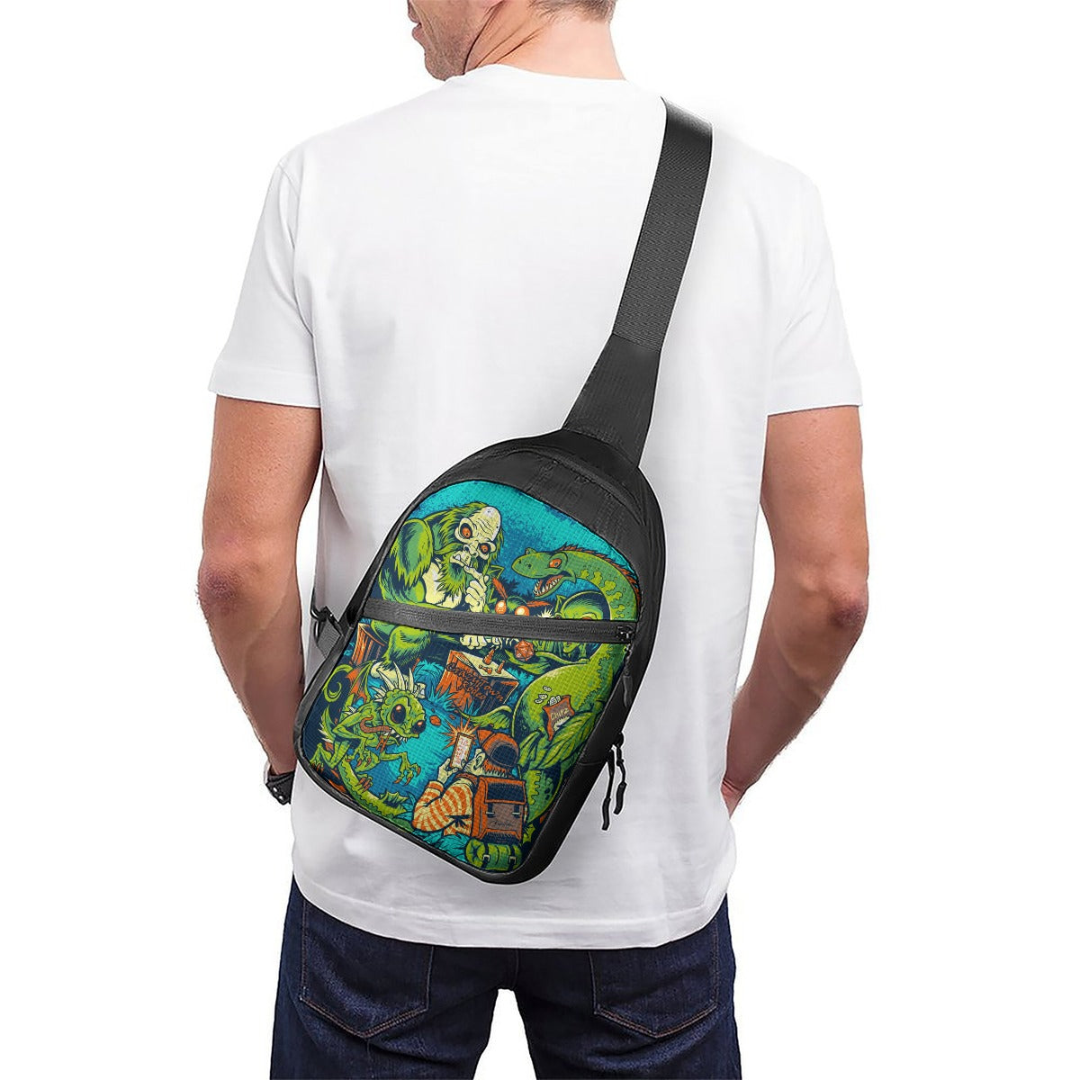 Fantasy Board Folding Chest Bag