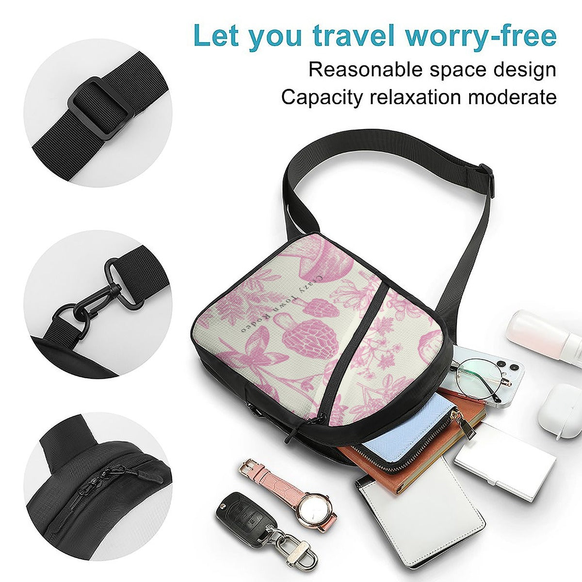 Foliage Folding chest bag