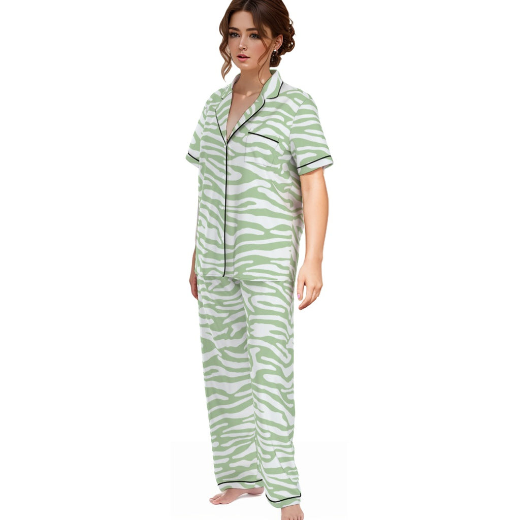 Zebra Print Women's Pajama Set