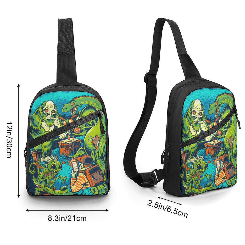 Fantasy Board Folding Chest Bag