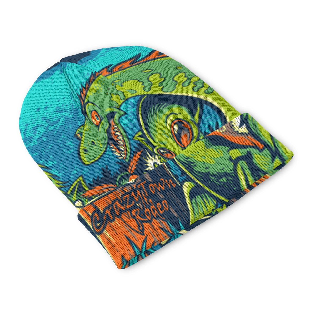 Fantasy Board Print Knitted Hat