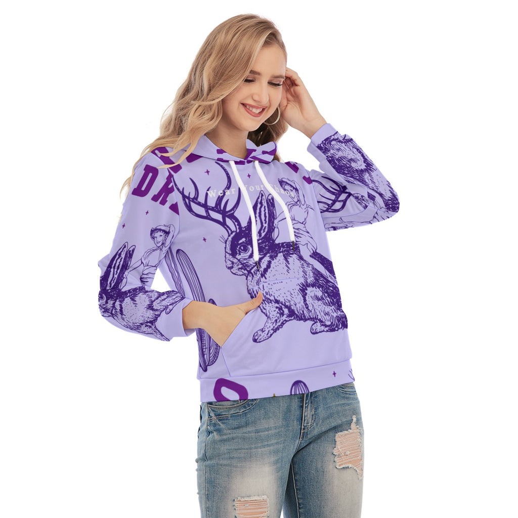 Jackalope Women's Slim Pullover Hoodie