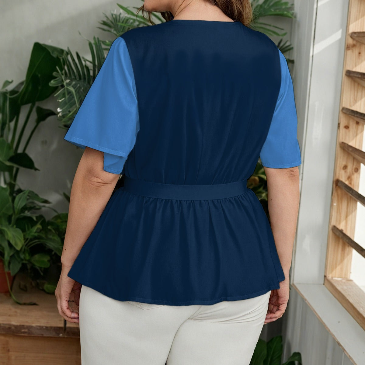 Women's Chaos Bull Wrap Blouse