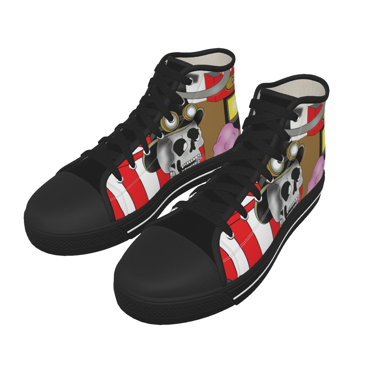 Sweet Treat Men's Black Sole Canvas Shoes