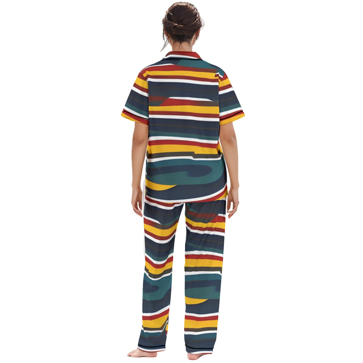 Striped Women's Pajama Set