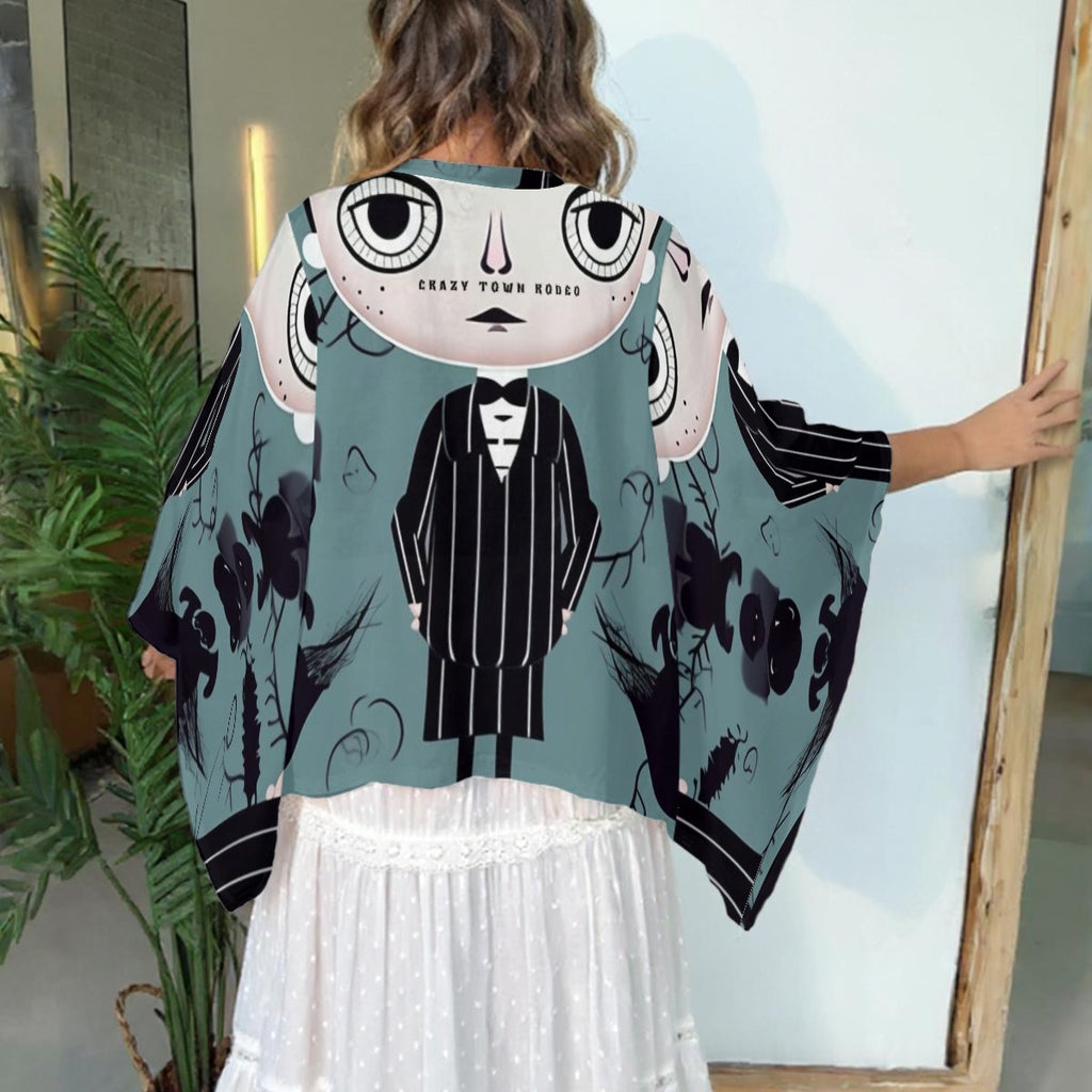 Suit and Stripes Boho Kimono Sleeve Top Women's