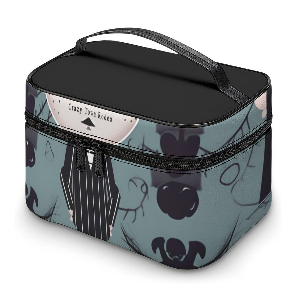 Suit and Stripes Large Capacity Toiletry Organizer Bag