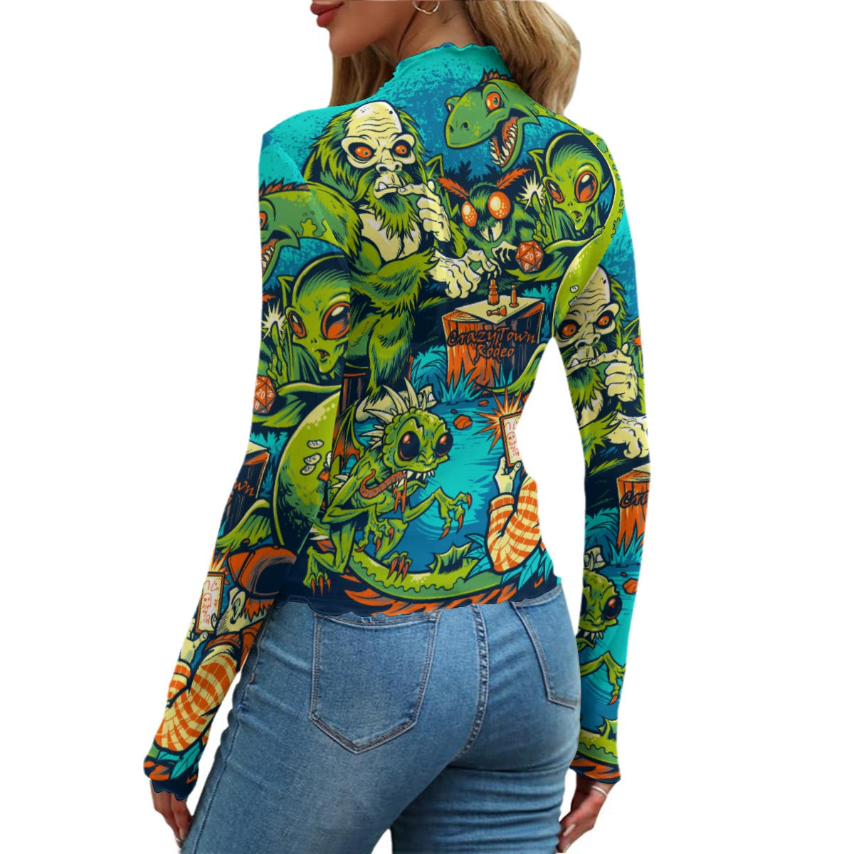 Fantasy Board Game Women's Mesh T-shirt