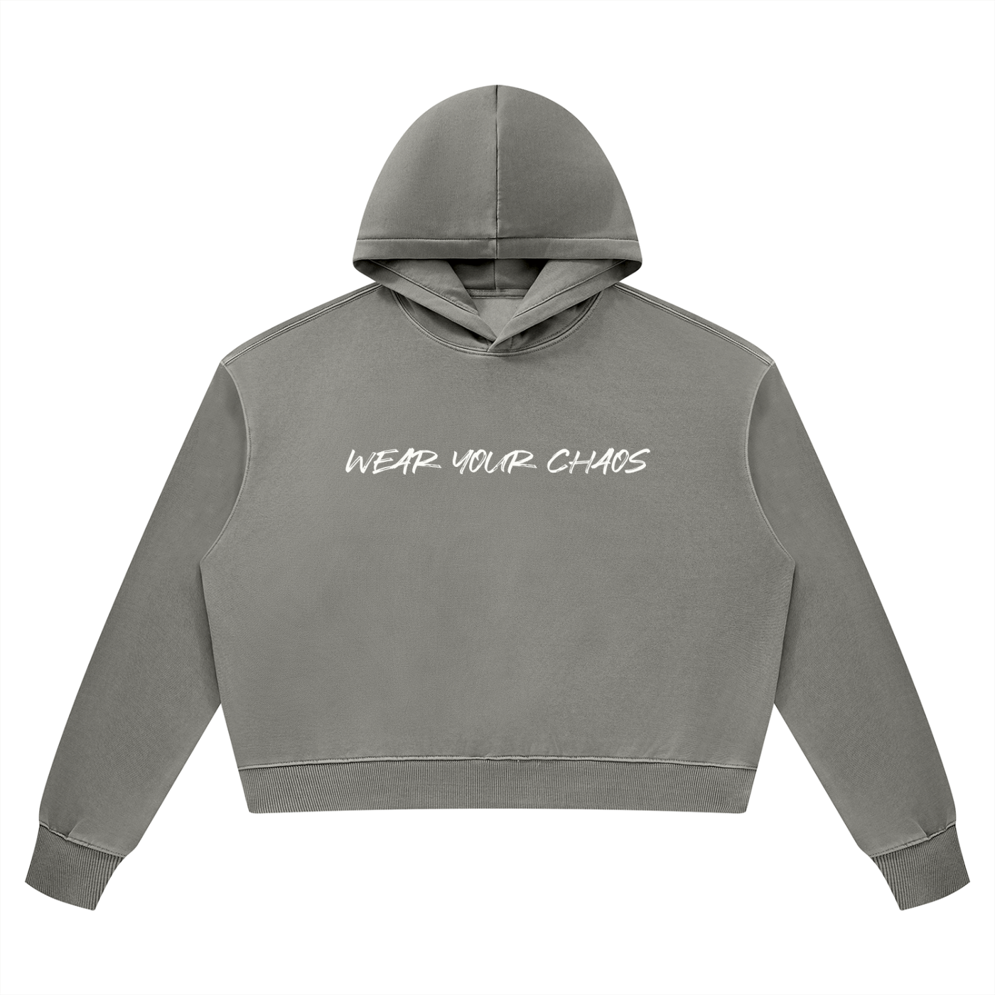 Women’s Vintage Wash Heavyweight Crop Style Hoodie