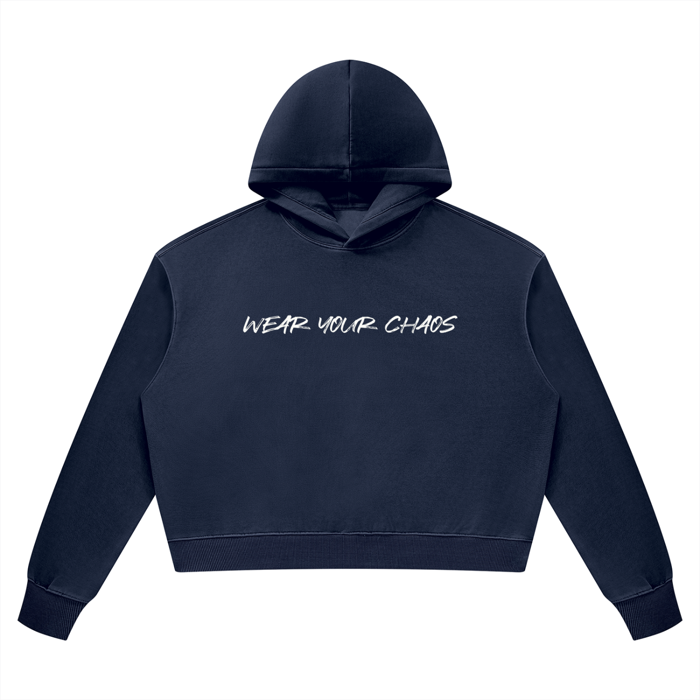 Women’s Vintage Wash Heavyweight Crop Style Hoodie