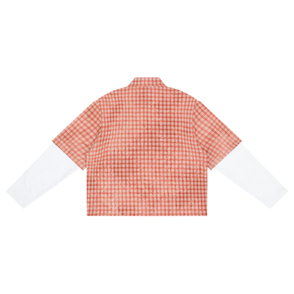 Chaos Bull Vintage Wash Plaid Short Sleeve Shirt Adult