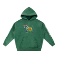 Chaos Bull Snow Wash Fleece Oversize Hoodie Adult