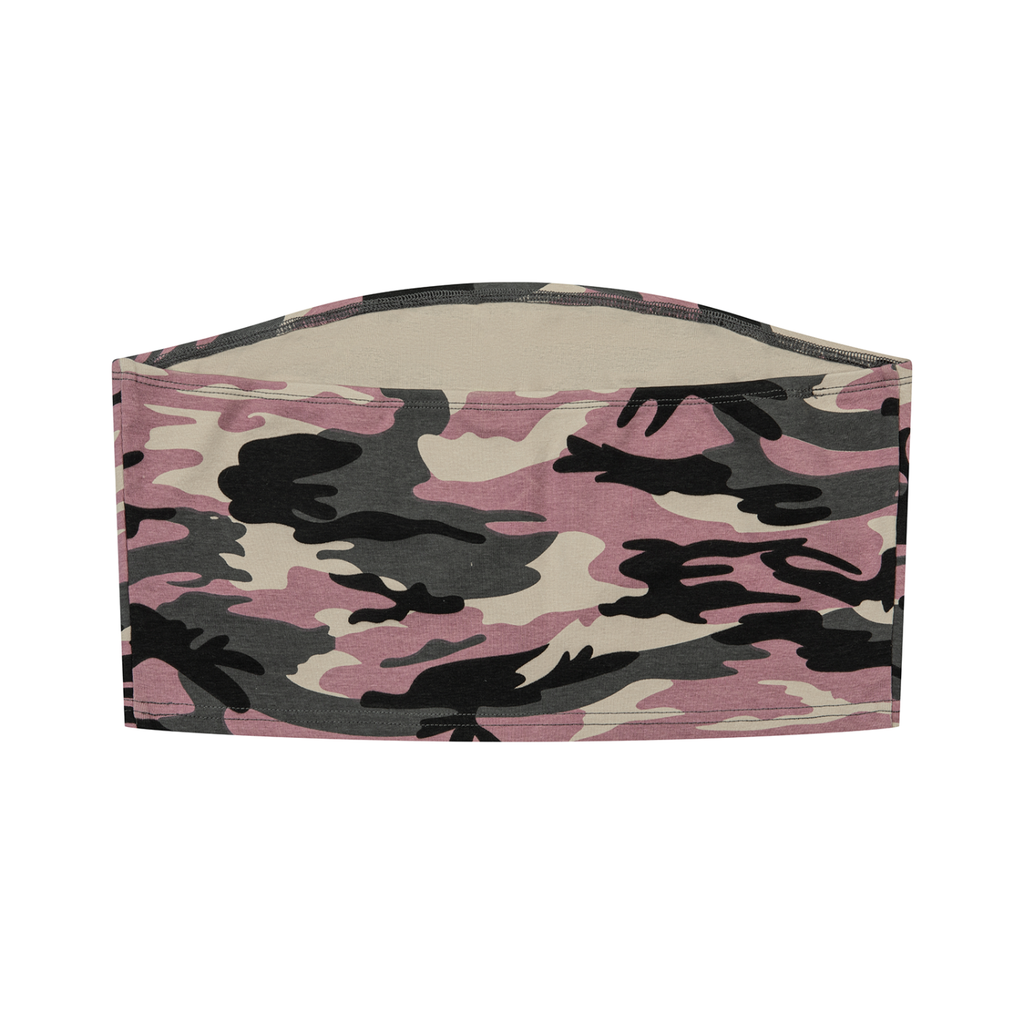 Women’s Camo Cropped Tube Top