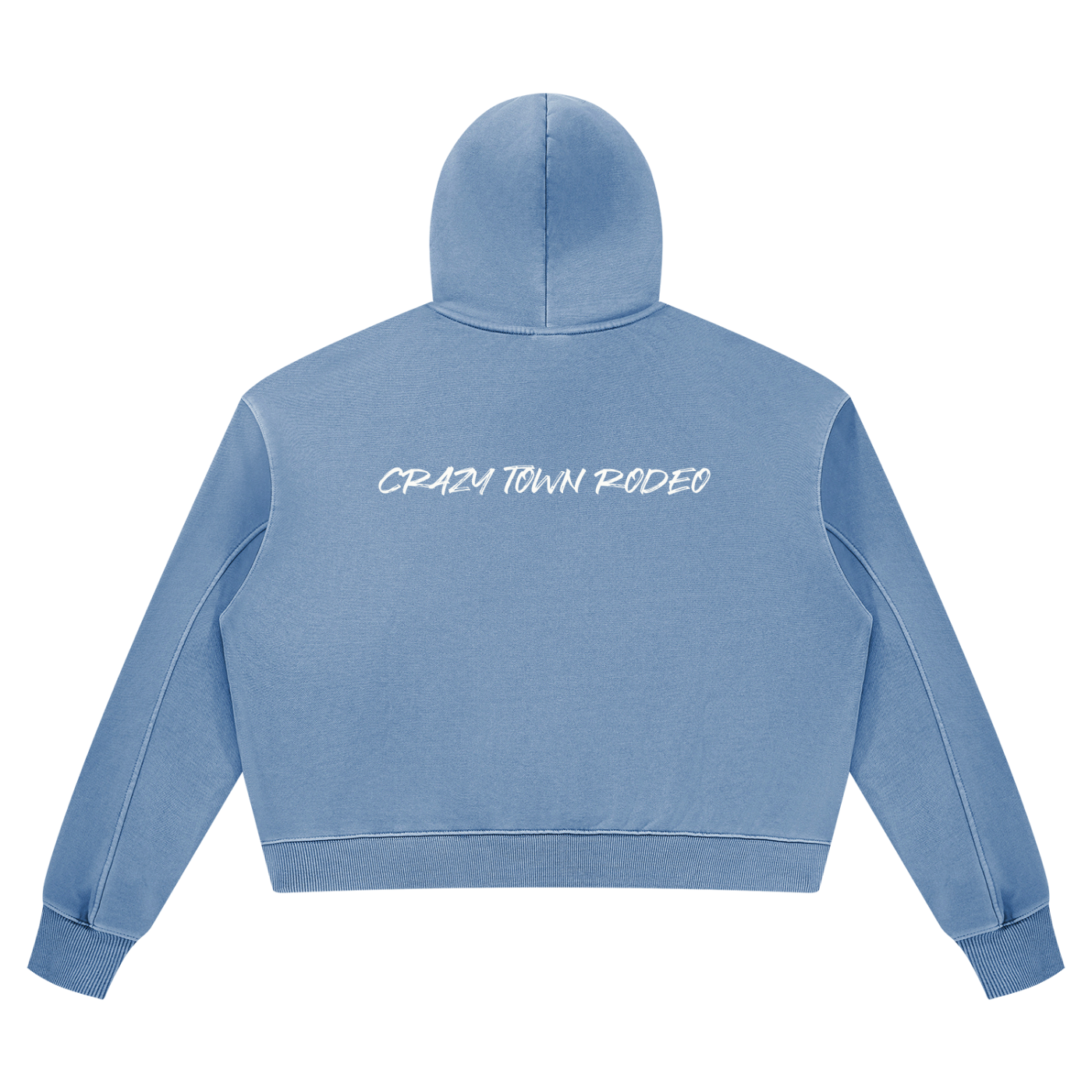 Women’s Vintage Wash Heavyweight Crop Style Hoodie