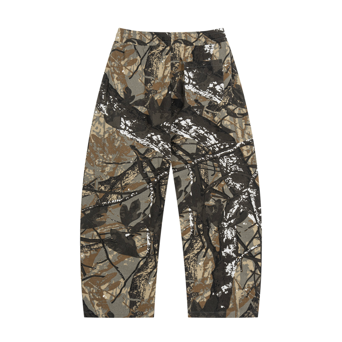 Tree Camo Barrel Leg Pants Adult Unisex