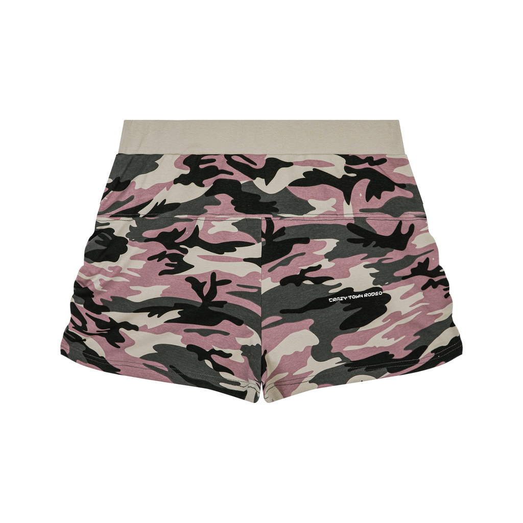 Women's Slim Camo Shorts