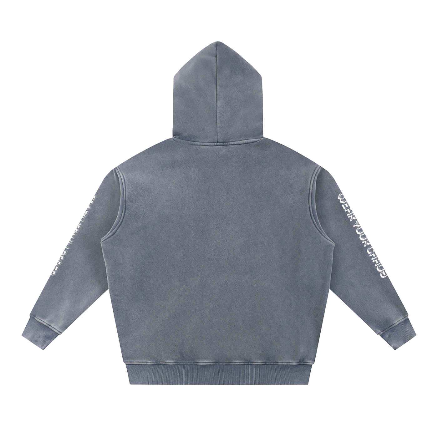 Chaos Bull Snow Wash Fleece Oversize Hoodie Adult