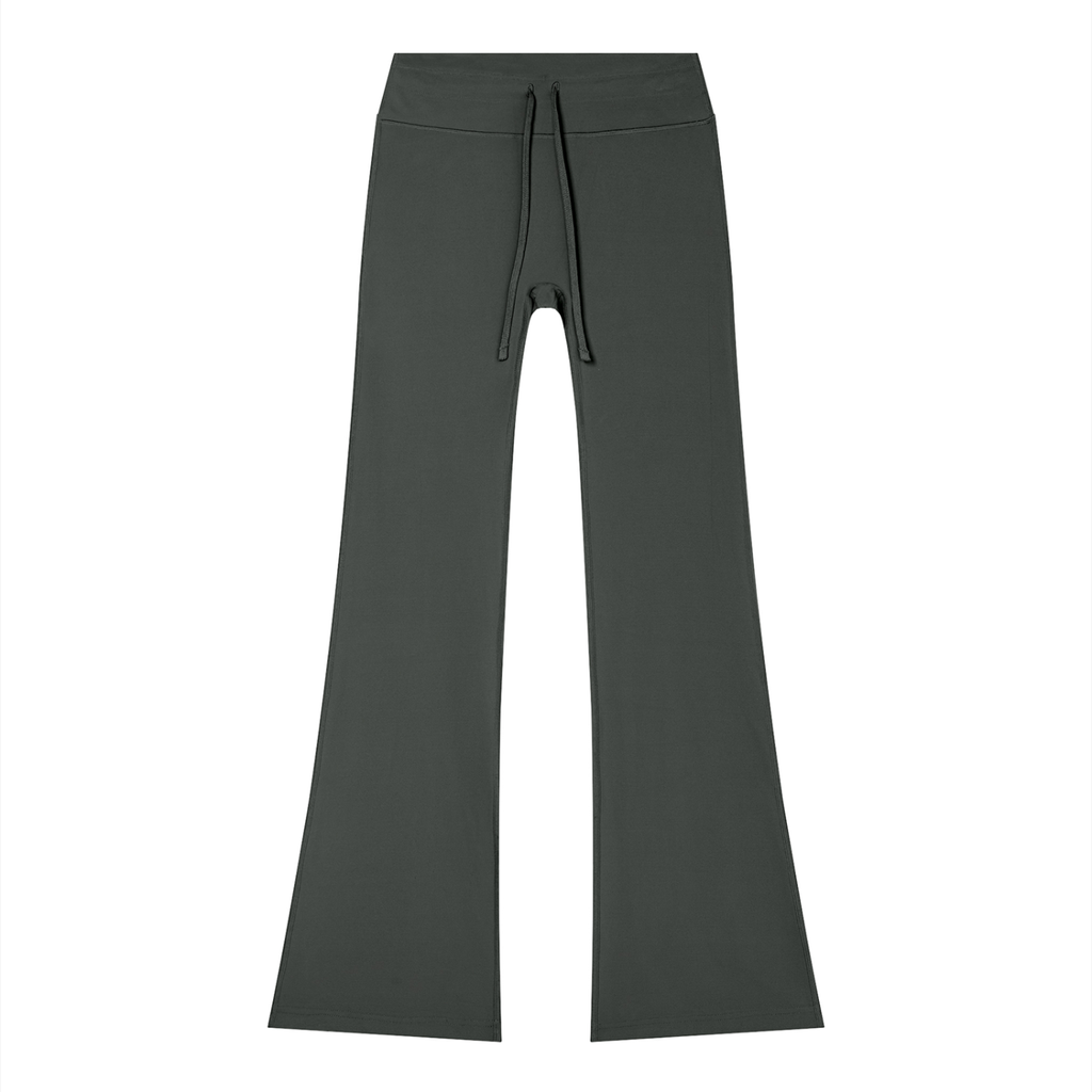 Flared Drawstring Yoga Pants Women's