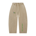 Wear Your Chaos Mineral Wash Barrel Leg Pants Adult Unisex