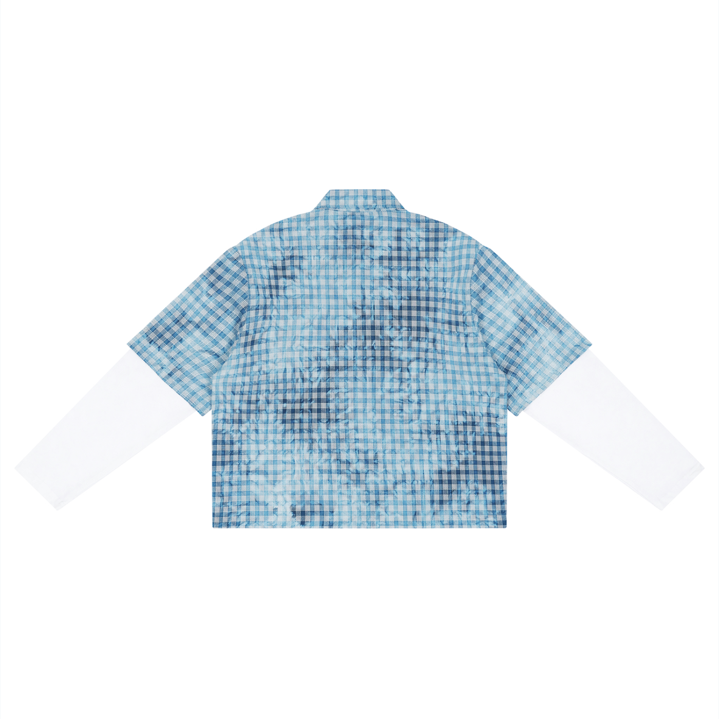 Chaos Bull Vintage Wash Plaid Short Sleeve Shirt Adult