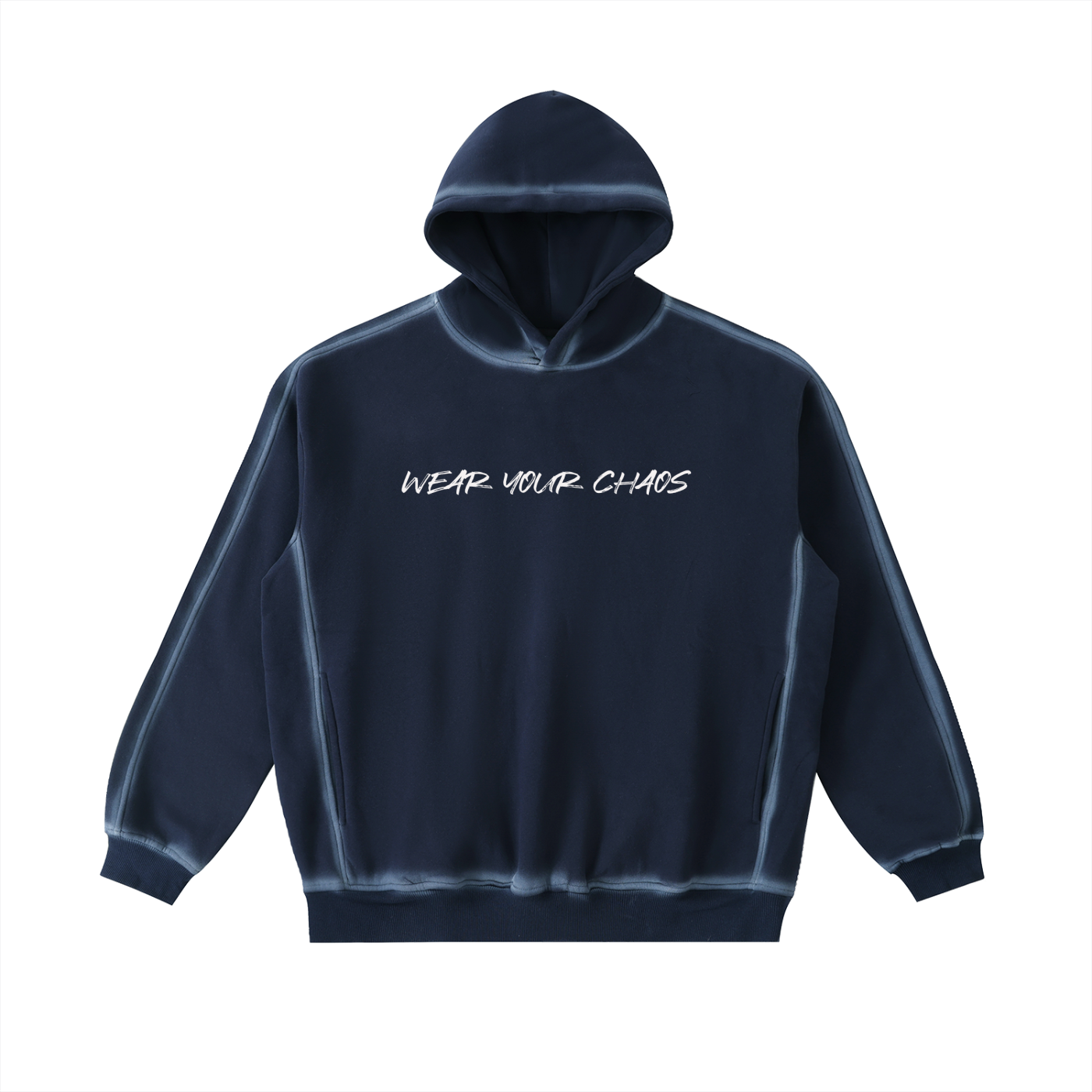 Sunfaded Edge Fleece Hoodie Adult Unisex
